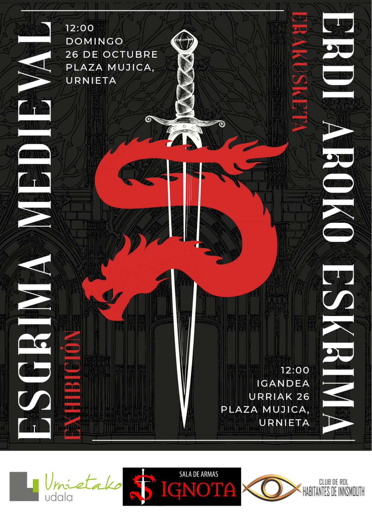 Lugar: Plaza Plazido Muxika